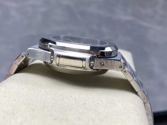 3K Factory Patek Philippe Nautilus 5980/60G-001 White Gold Blue-Gray Dial - Image 6
