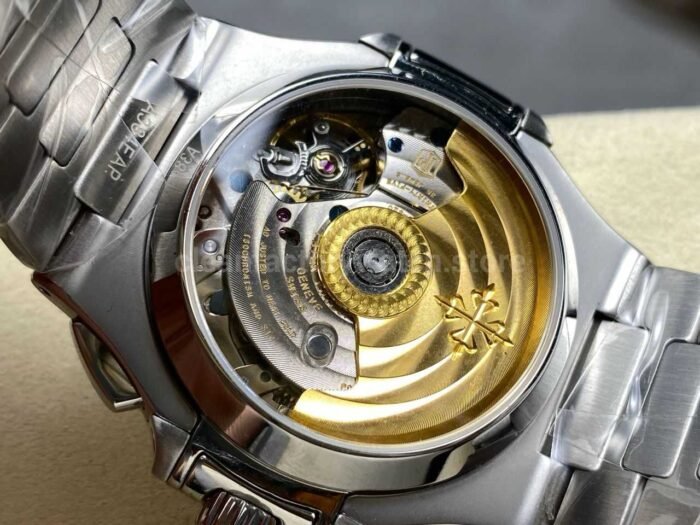 3K Factory Patek Philippe Nautilus 5980/60G-001 White Gold Blue-Gray Dial - Image 8