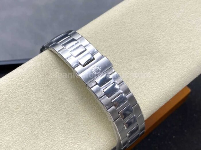 3K Factory Patek Philippe Nautilus 5980/60G-001 White Gold Blue-Gray Dial - Image 9
