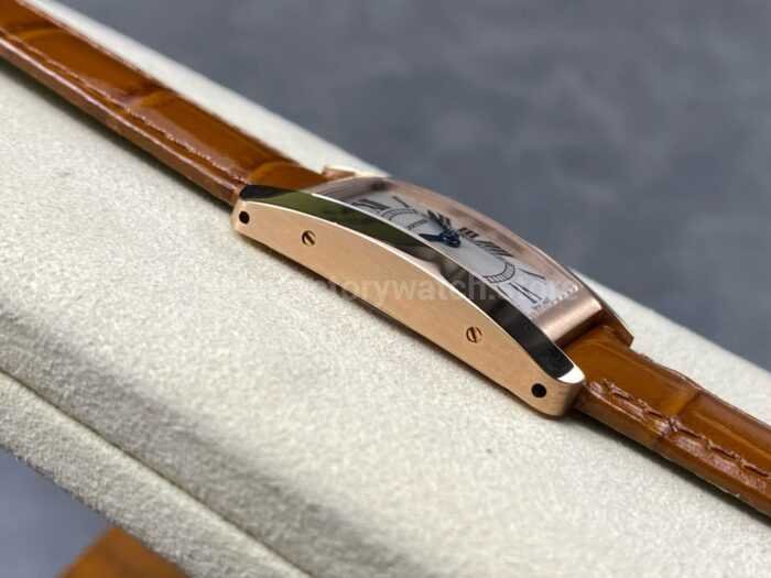 8848 Factory Cartier Tank Americaine W260745619mm Roman Numerals Silver Dial 3 Super Clone Watch,Clean Factory Watch