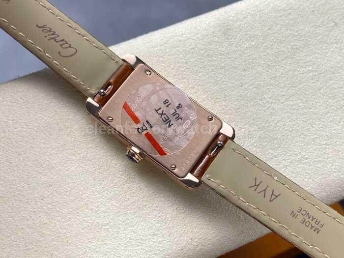 8848 Factory Cartier Tank Americaine W260745619mm Roman Numerals Silver Dial 7 Super Clone Watch,Clean Factory Watch
