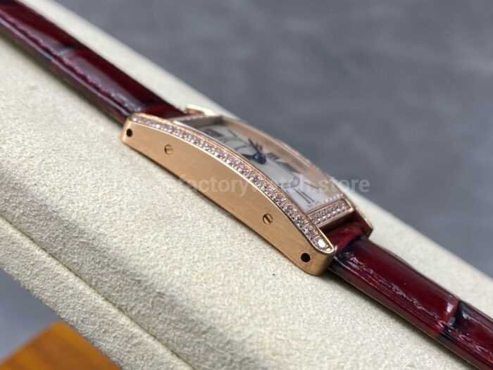 8848 Factory Cartier Tank Americaine WJTA0002 19mm Roman Numerals Silver Dial 7 Super Clone Watch,Clean Factory Watch