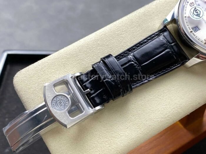 APS Factory IWC Portuguese IW501701 Leather Strap Silver Dial - Image 8