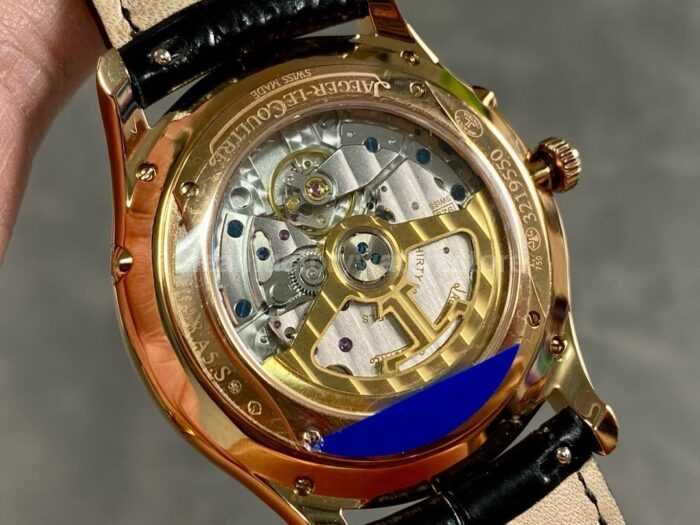 APS Factory Jaeger LeCoultre Master Ultra Thin Moon Q1362503 Rose Gold Diamond Bezel White Dial 8 Super Clone Watch,Clean Factory Watch