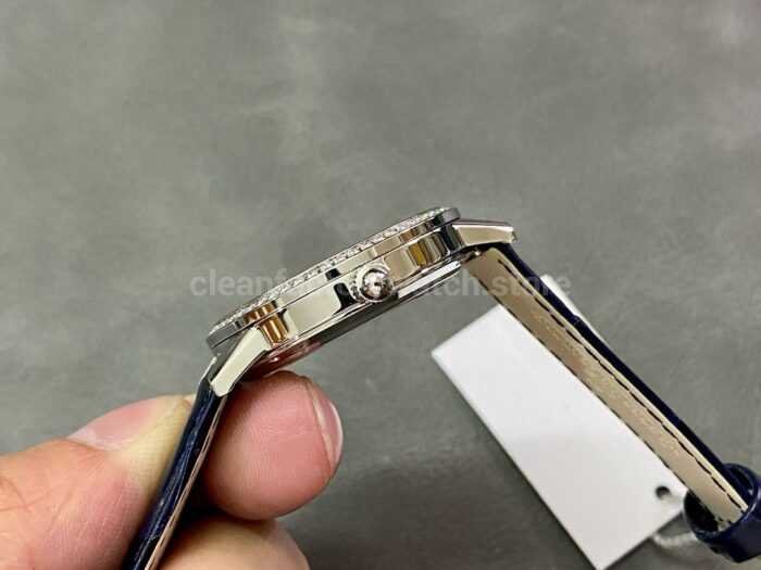 APS Factory Jaeger LeCoultre Rendez Vous Q3448430 Diamond Bezel Silver Dial 1 Super Clone Watch,Clean Factory Watch