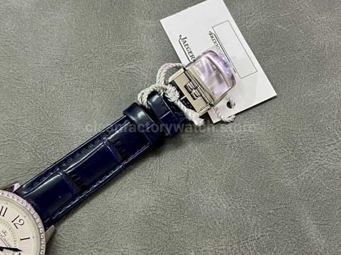 APS Factory Jaeger LeCoultre Rendez Vous Q3448430 Diamond Bezel Silver Dial 8 Super Clone Watch,Clean Factory Watch