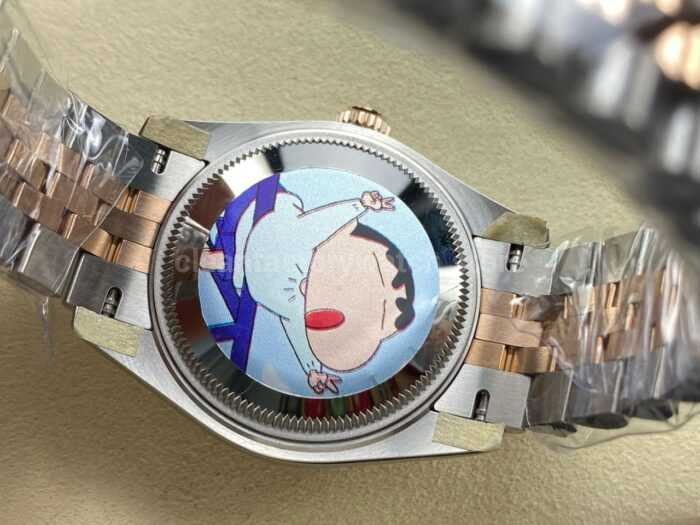 ARF Factory Counterweight Rolex Datejust 278381RBR 0028 31mm Rose Gold Diamond Bezel Brown Dial 9 Super Clone Watch,Clean Factory Watch