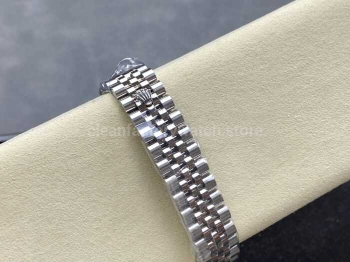 ARF Factory Counterweight Rolex Datejust Jubilee 278384RBR 31mm Diamond Bezel Blue Dial 7 Super Clone Watch,Clean Factory Watch