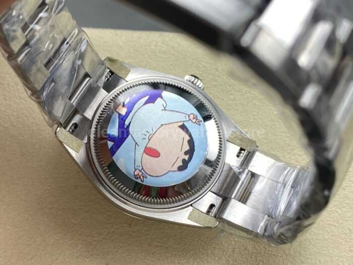 ARF Factory Counterweight Rolex Datejust Oyster 278384RBR 31mm Diamond Bezel Blue Dial 8 Super Clone Watch,Clean Factory Watch