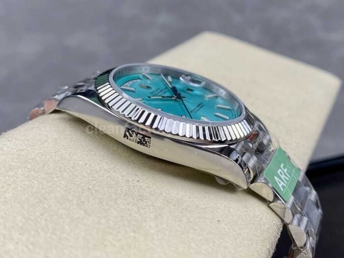 ARF Factory Counterweight Rolex Day-Date 228236-0018 40mm Platinum Ice Blue Dial - Image 5