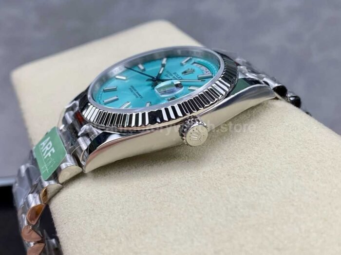 ARF Factory Counterweight Rolex Day-Date 228236-0018 40mm Platinum Ice Blue Dial - Image 6