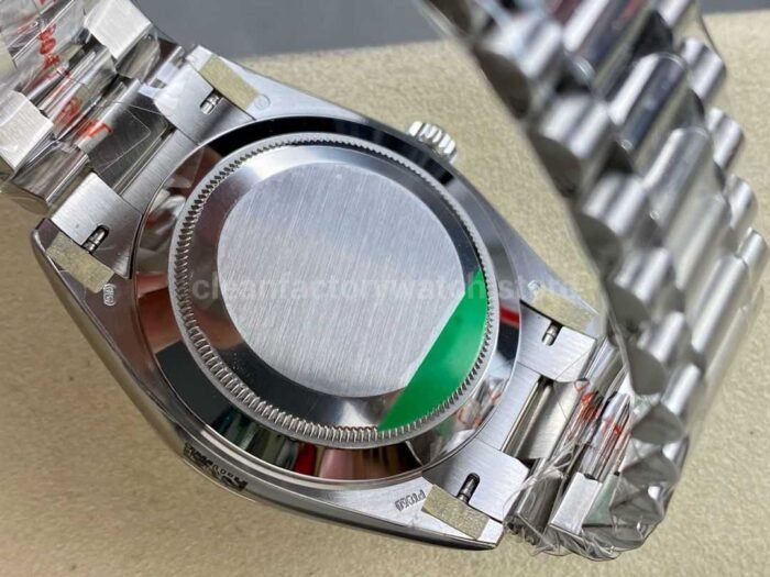 ARF Factory Counterweight Rolex Day-Date 228239 40mm White Gold Roman Numerals White Dial - Image 7