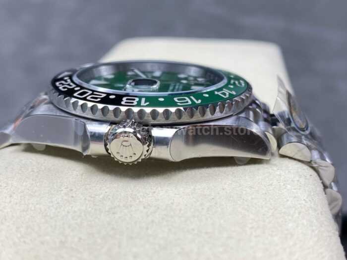 ARF Factory Rolex SPRITE GMT MASTER II 126729VTNR 0002 40mm Full 904L Green Dial Jubilee 7 Super Clone Watch,Clean Factory Watch