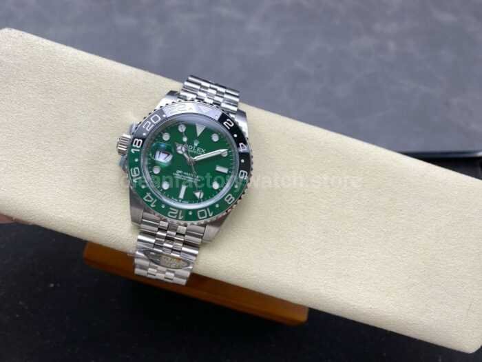 ARF Factory Rolex SPRITE GMT MASTER II 126729VTNR 0002 40mm Full 904L Green Dial Jubilee 8 Super Clone Watch,Clean Factory Watch