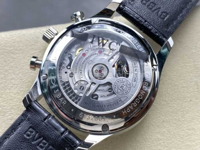 AZ Factory IWC Portuguese Chronograph IW371609 41mm Arabic Numerals Black Dial 9 Super Clone Watch,Clean Factory Watch