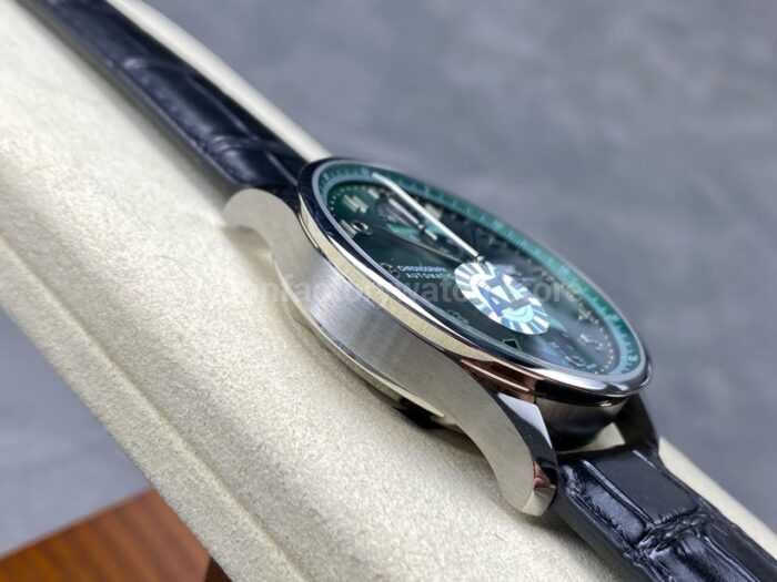 AZ Factory IWC Portuguese Chronograph IW371615 41mm Arabic Numerals Green Dial 1 Super Clone Watch,Clean Factory Watch
