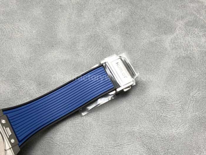 BBF Factory Hublot Big Bang Unico 42mm 421.NX .5170.RX Titanium Blue Rubber Strap Skeletonized Blue Dial 10 Super Clone Watch,Clean Factory Watch