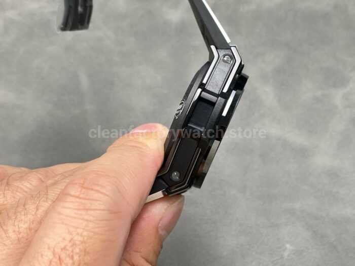 BBF Factory Hublot Big Bang Unico 42mm 441.CI .1171.RX Black Ceramics White Rubber Strap Black Skeletonized 8 Super Clone Watch,Clean Factory Watch
