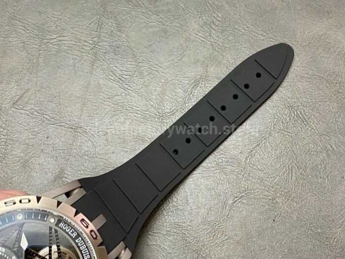 BBR Factory Roger Dubuis Excalibur Spider RDDBEX0479 Tourbillon 45mm Titanium Black Rubber Strap Bl 5 Super Clone Watch,Clean Factory Watch