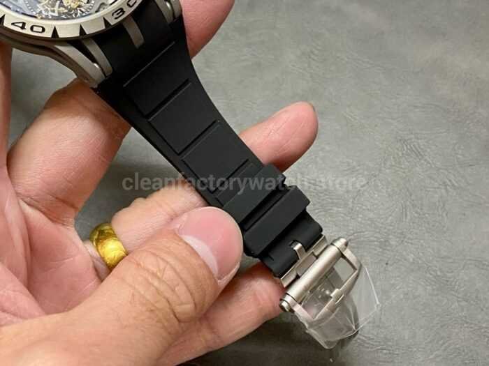 BBR Factory Roger Dubuis Excalibur Spider RDDBEX0479 Tourbillon 45mm Titanium Black Rubber Strap Bl Super Clone Watch,Clean Factory Watch