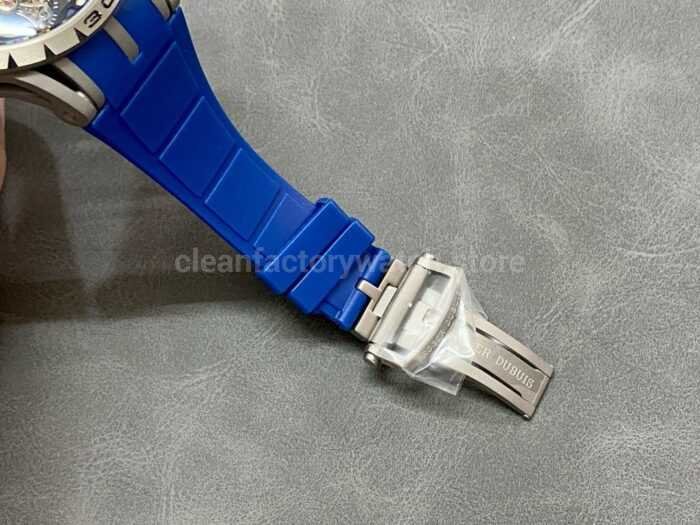 BBR Factory Roger Dubuis Excalibur Spider RDDBEX0479 Tourbillon 45mm Titanium Blue Rubber Strap Blue 4 Super Clone Watch,Clean Factory Watch