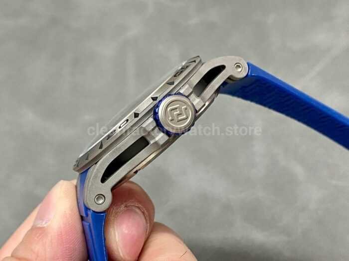 BBR Factory Roger Dubuis Excalibur Spider RDDBEX0479 Tourbillon 45mm Titanium Blue Rubber Strap Blue 7 Super Clone Watch,Clean Factory Watch