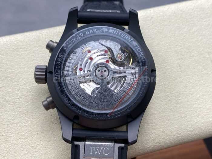 BLS Factory IWC Pilot Chronograph Top Gun IW388106 41mm Black Dial 9 Super Clone Watch,Clean Factory Watch