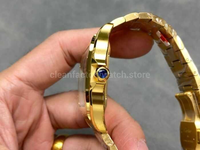 BV Factory Cartier Santos WGSA0029 39.8mm Roman Numerals White Dial 4 Super Clone Watch,Clean Factory Watch