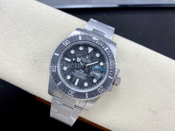 DIW Factory Rolex Submariner Date 116610 Limited Edition 40mm Full 904L Carbon Fiber Dial - Image 4