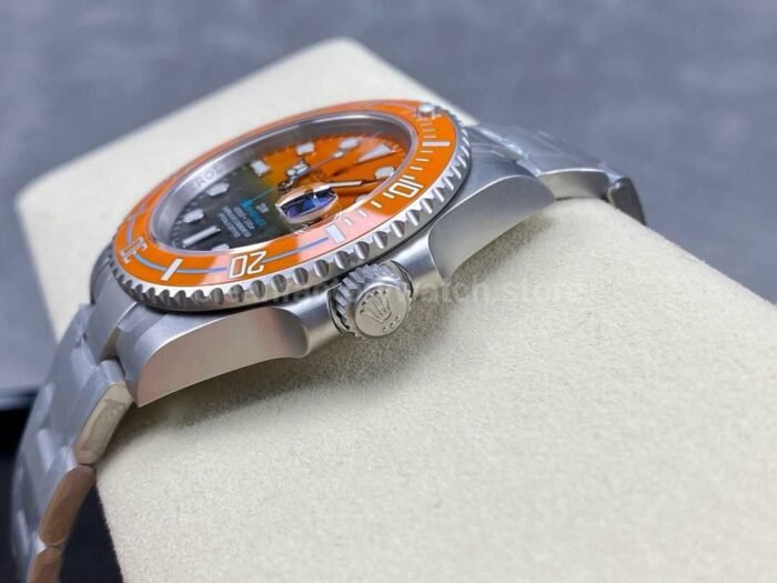 DIW Factory Rolex Submariner Date 116610 Limited Edition 40mm Full 904L Orange-Grey Dial - Image 6
