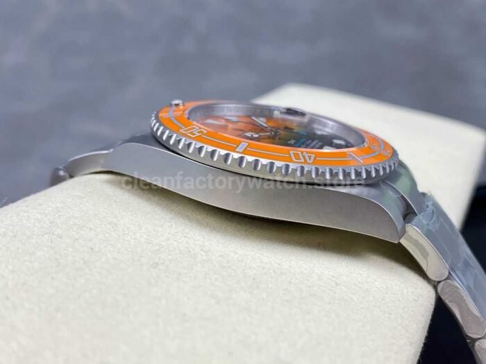 DIW Factory Rolex Submariner Date 116610 Limited Edition 40mm Full 904L Orange-Grey Dial - Image 5
