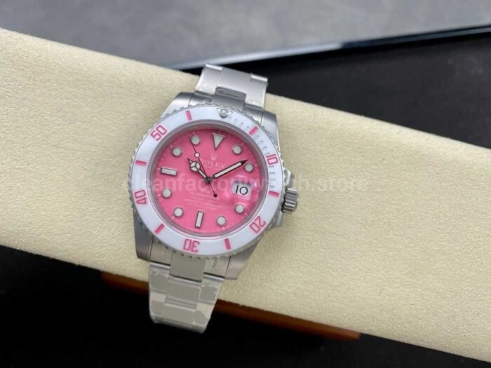 DIW Factory Rolex Submariner Date 116610 Limited Edition 40mm Full 904L Pink Dial - Image 4