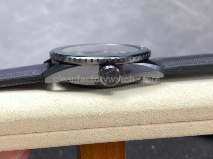 GF Factory Blancpain Fifty Fathoms Bathyscaphe 5000 0153 01S 43mm Ceramic Textile Strap Green Dial 8 Super Clone Watch,Clean Factory Watch