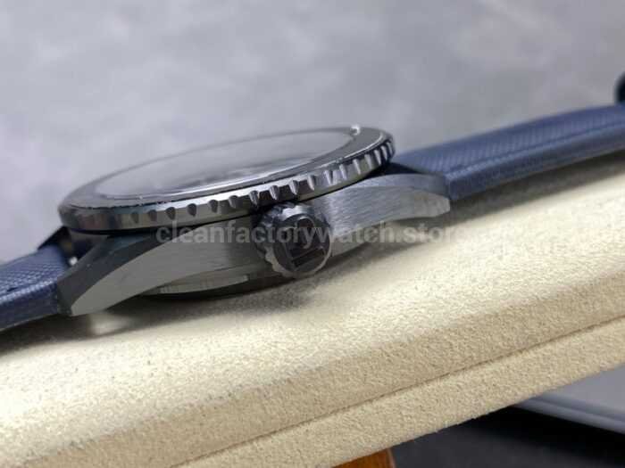 GF Factory Blancpain Fifty Fathoms Bathyscaphe 5000 0240 O52A 43mm Ceramic Textile Strap Blue Dial 3 Super Clone Watch,Clean Factory Watch