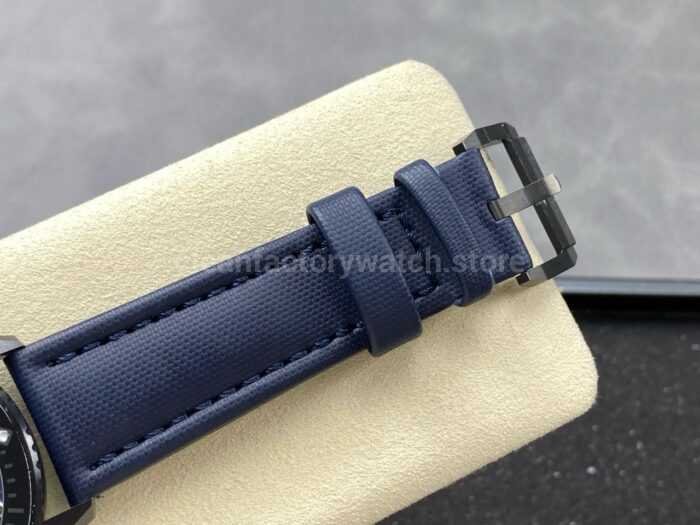 GF Factory Blancpain Fifty Fathoms Bathyscaphe 5000 0240 O52A 43mm Ceramic Textile Strap Blue Dial 5 Super Clone Watch,Clean Factory Watch