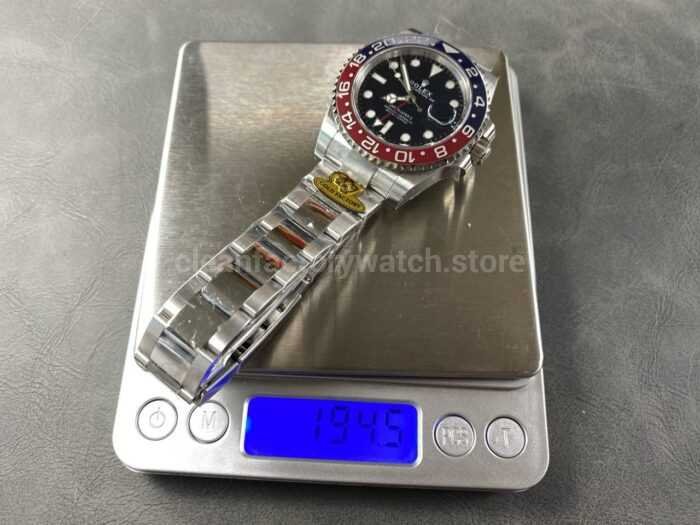 Gold Factory Rolex Pepsi GMT Master II 126719BLRO White Gold Black Dial 1 Super Clone Watch,Clean Factory Watch