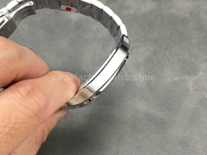 J12 Factory Cartier Santos WSSA0018 39.8mm Roman Numerals Silver Dial 4 Super Clone Watch,Clean Factory Watch
