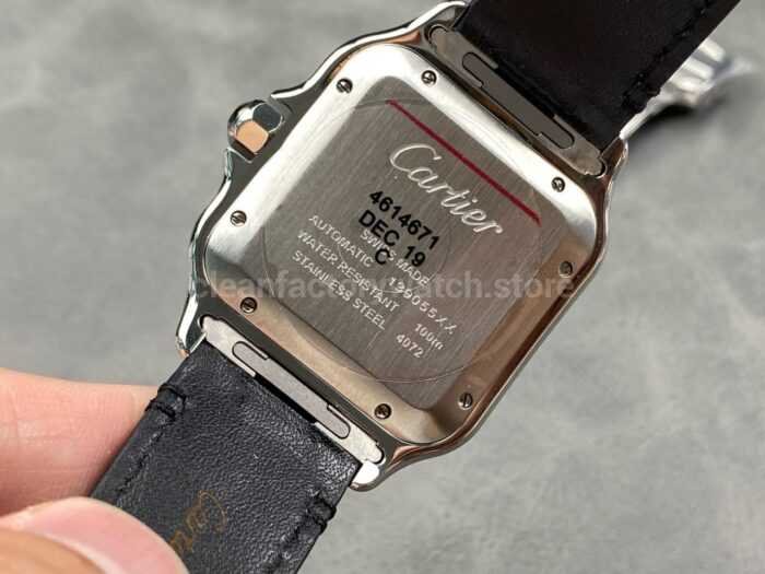 J12 Factory Cartier Santos WSSA0037 39.8mm Roman Numerals Grey Dial 6 Super Clone Watch,Clean Factory Watch