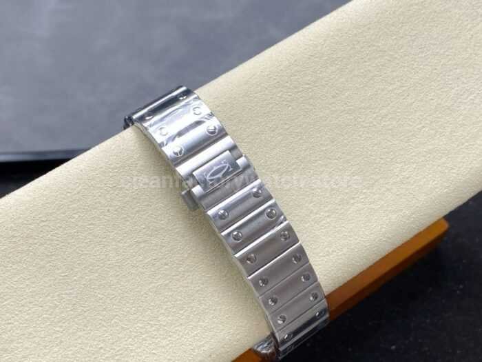 J12 Factory Cartier Santos WSSA0063 39.8mm Roman Numerals Blue Dial 5 Super Clone Watch,Clean Factory Watch