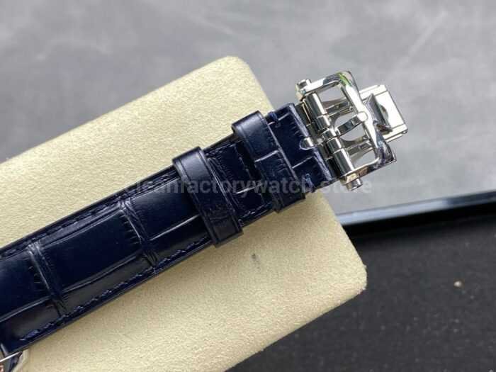 MKS Factory Vacheron Constantin Fiftysix 4600E000A B487 40mm Steel Leather Strap Arabic Nume 8 Super Clone Watch,Clean Factory Watch