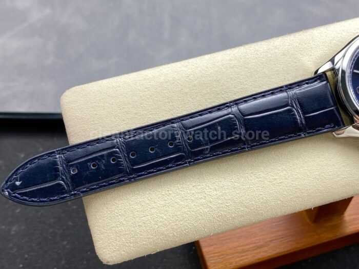 MKS Factory Vacheron Constantin Fiftysix 4600E000A B487 40mm Steel Leather Strap Arabic Nume 9 Super Clone Watch,Clean Factory Watch
