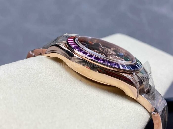 Rolex Daytona 116505 Modified and customized Rainbow bezel Rainbow Dial - Image 5