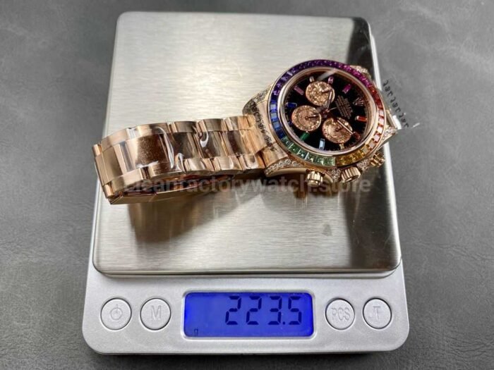 Rolex Daytona 116505 Modified and customized Rainbow bezel Rainbow Dial - Image 9