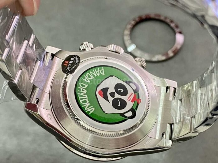 Rolex Daytona Modification and customization Moissanite Bezel Ice Blue Dial - Image 7