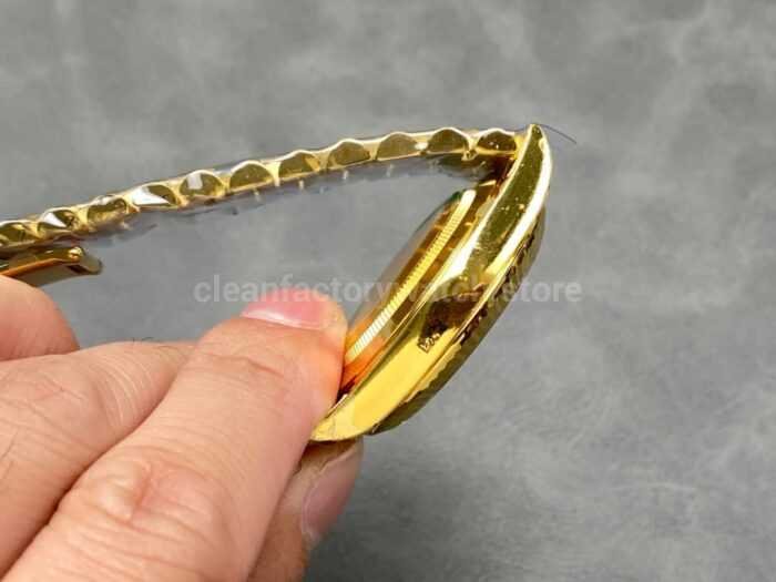 THB Factory Counterweight Rolex Day Date 228238 0042 40mm Full Yellow Gold Roman Numerals White Dial 8 Super Clone Watch,Clean Factory Watch
