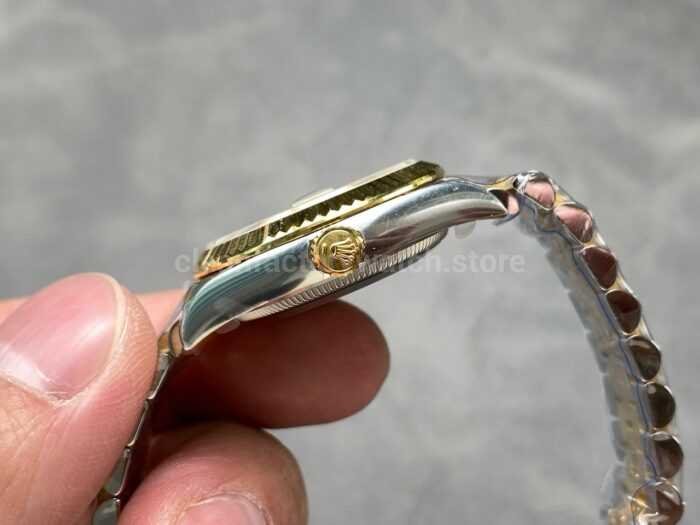 THB Factory Rolex Datejus Jubileet 278273 0028 31mm Yellow Gold Mother of Pearl Dial 11 Super Clone Watch,Clean Factory Watch