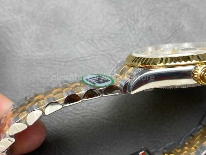 THB Factory Rolex Datejus Jubileet 278273 0028 31mm Yellow Gold Mother of Pearl Dial 6 Super Clone Watch,Clean Factory Watch