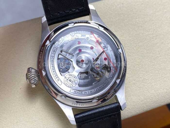 TW Factory IWC Big Pilot 46mm Arabic Numerals Silver Dial 6 Super Clone Watch,Clean Factory Watch