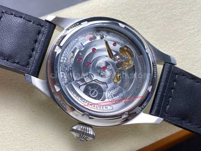 TW Factory IWC Big Pilot 46mm Arabic Numerals Silvery White Dial 7 Super Clone Watch,Clean Factory Watch
