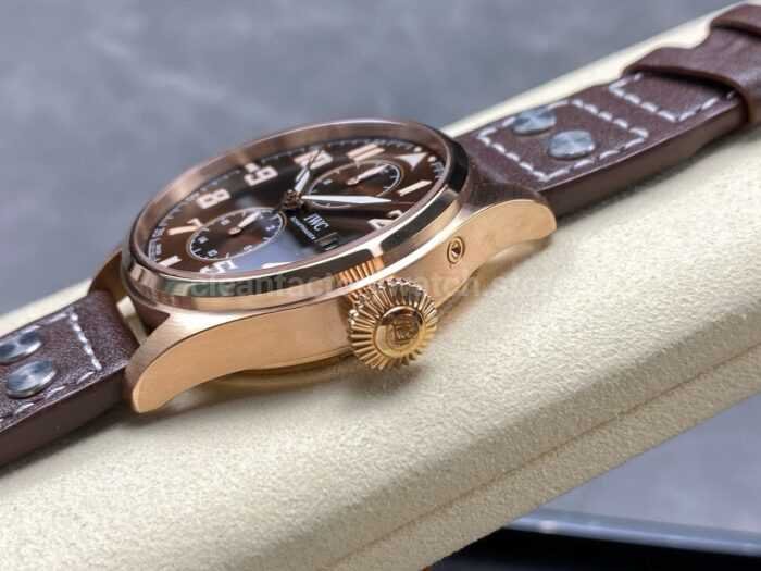 TW Factory IWC Big Pilot IW515204 46mm Arabic Numerals Brown Dial 6 Super Clone Watch,Clean Factory Watch